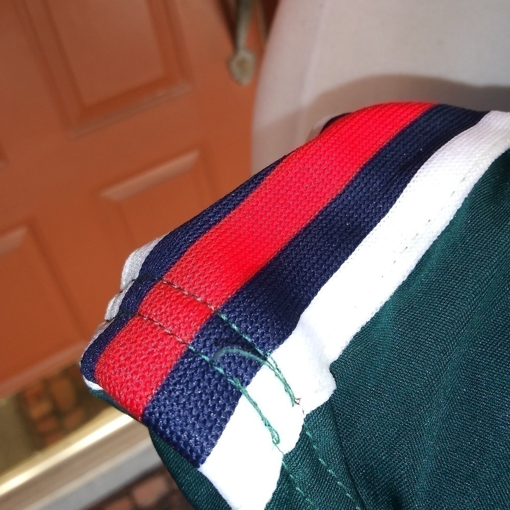 Women Green Track Pants Straight Leg Size Small - Picture 3 of 5